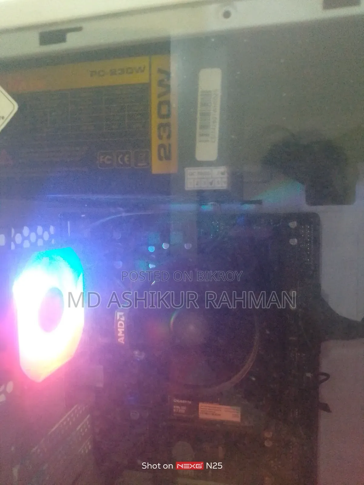 Desktop Computer 8GB AMD Ryzen 5 SSD 256GB