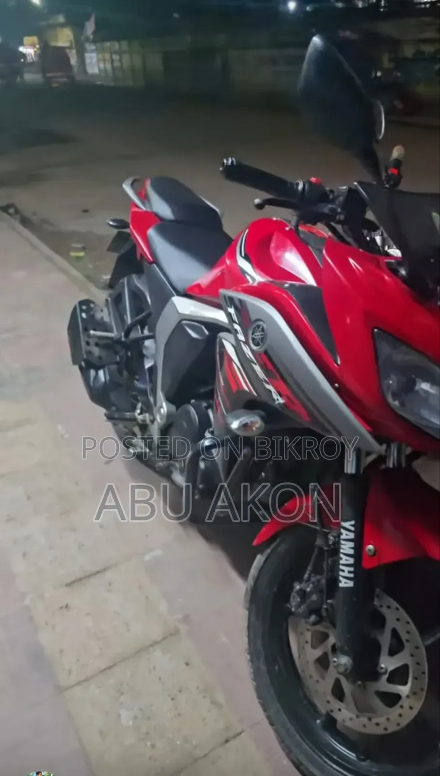 Yamaha Fazer FI V2 2019 Red