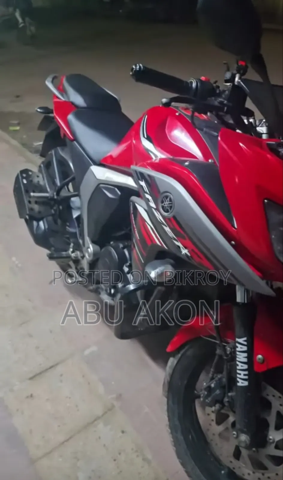 Yamaha Fazer FI V2 2019 Red