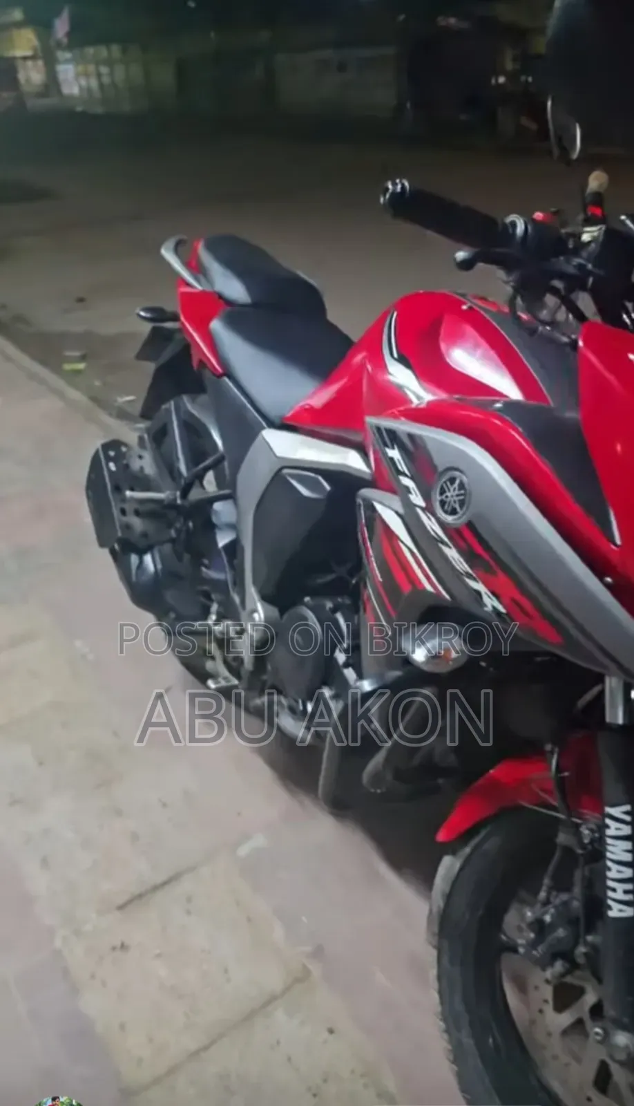 Yamaha Fazer FI V2 2019 Red