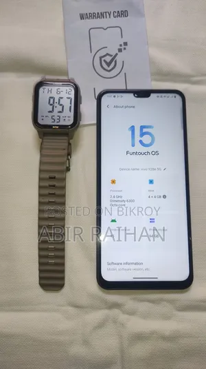 Vivo Y28s 128 GB Rose Gold