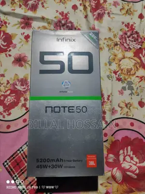 Infinix Note 50 4G 256 GB Black