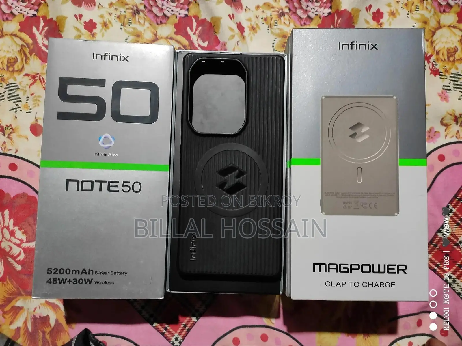 Infinix Note 50 4G 256 GB Black