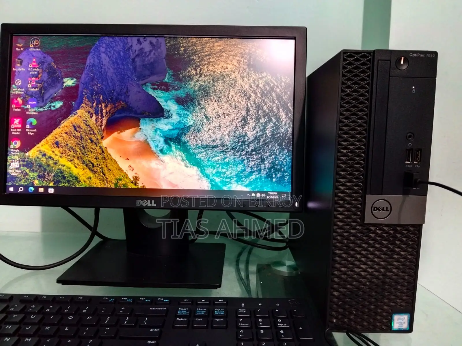Desktop Computer Dell Optiplex 7050 8GB Intel Core i5 HDD+SSD 750GB