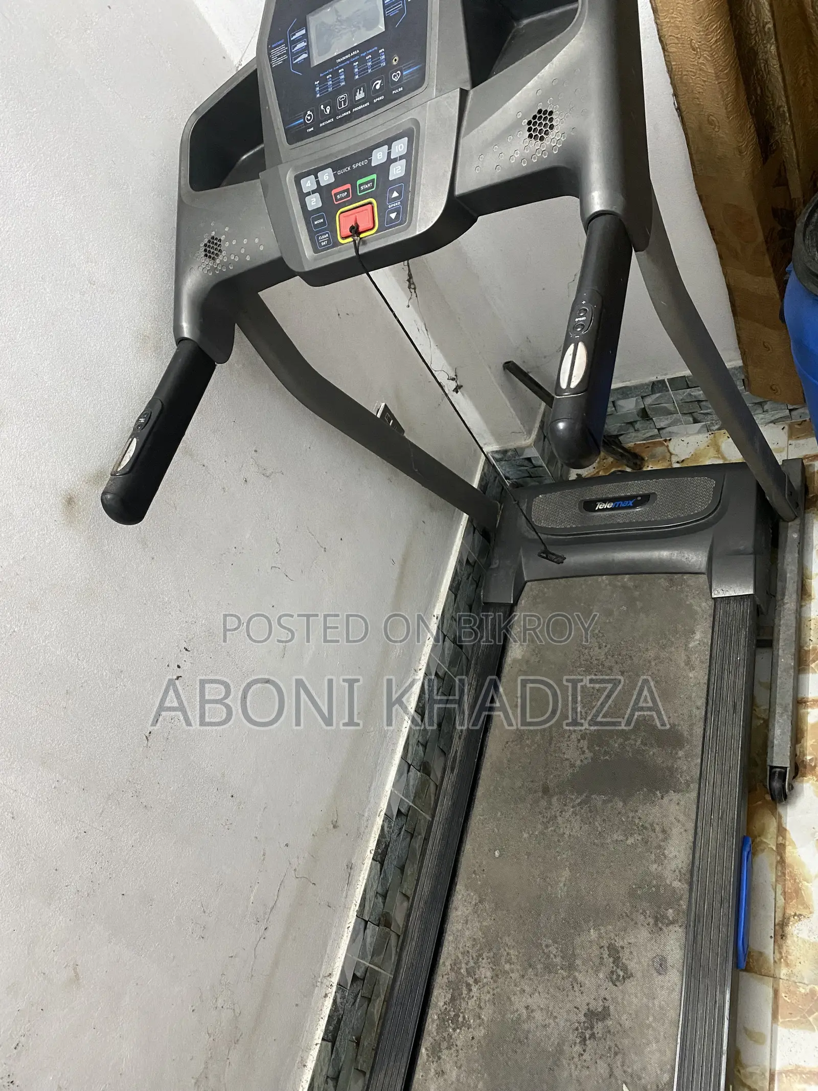 Telemax TM-53 Motorized Treadmill বিক্রি হবে 🏃‍♂️