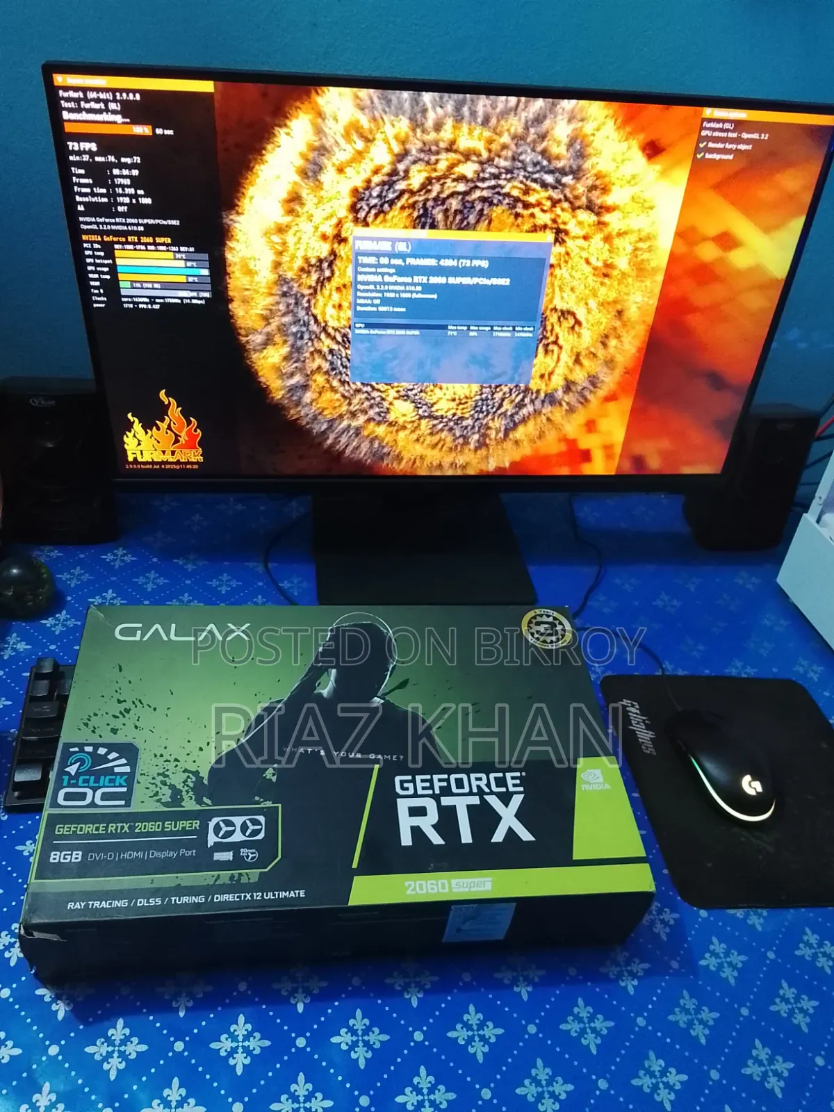 Galax Geforce RTX 2060 Super (1-Click Oc) V2 8gb Gddr6