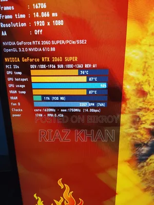 Galax Geforce RTX 2060 Super (1-Click Oc) V2 8gb Gddr6