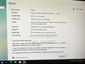 Desktop Computer Dell Optiplex 7050 8GB Intel Core i5 HDD+SSD 750GB