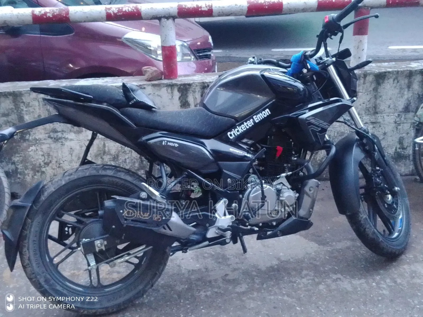 New Hero Xtreme 125R 2025 Black