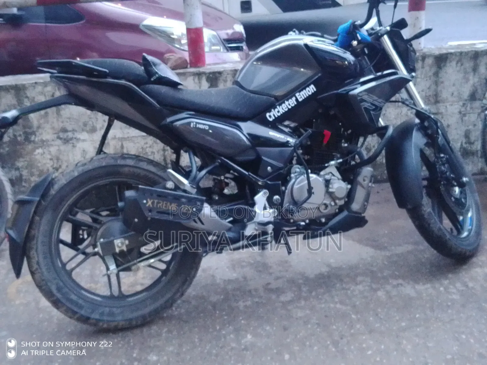 New Hero Xtreme 125R 2025 Black