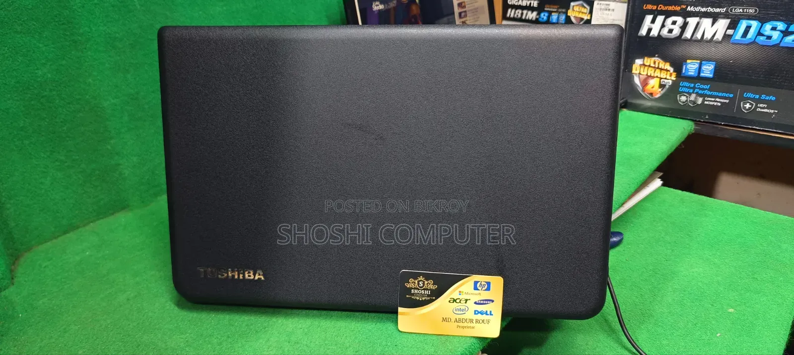 Laptop Toshiba Dynabook t552 8GB Intel Core i3 HDD 500GB