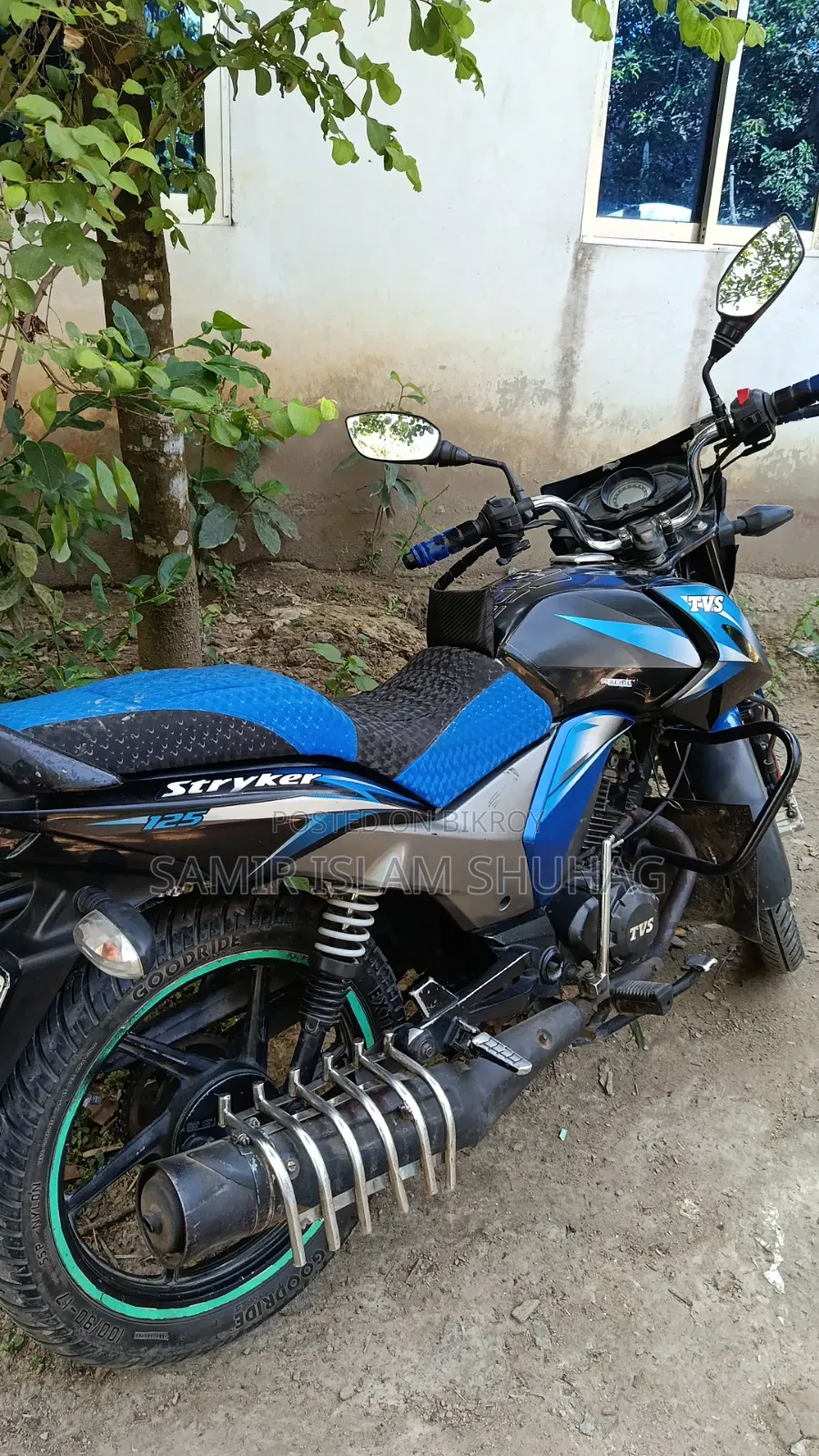 TVS Stryker 125 2020 Blue