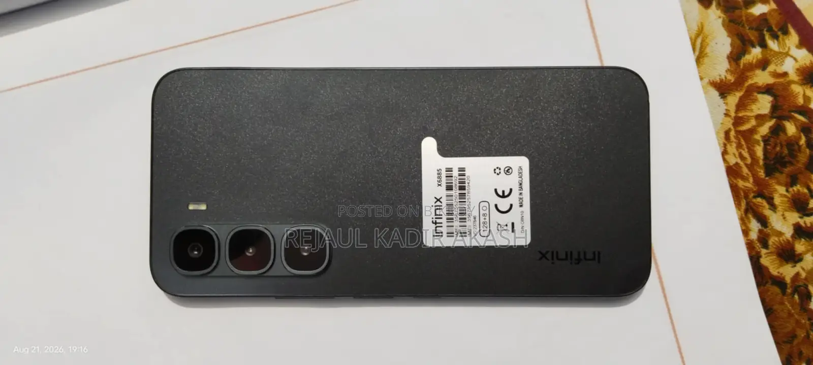 Infinix Hot 60 Pro 128 GB Black