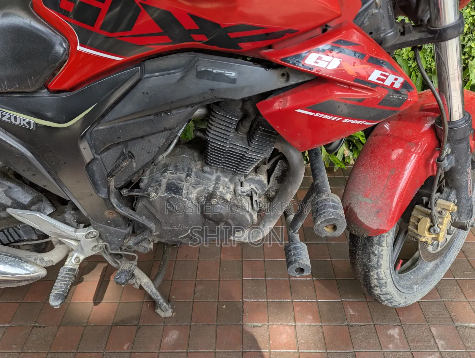 Suzuki Gixxer 2018 Red