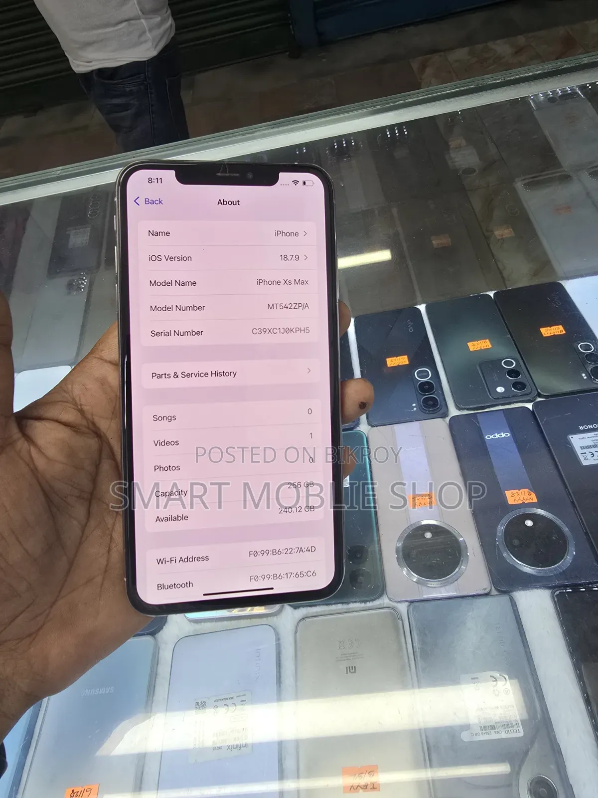 Apple iPhone XS Max 256 GB Silver