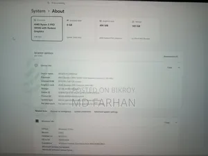 New Desktop Computer 8GB AMD Ryzen 5 HDD+SSD 512GB