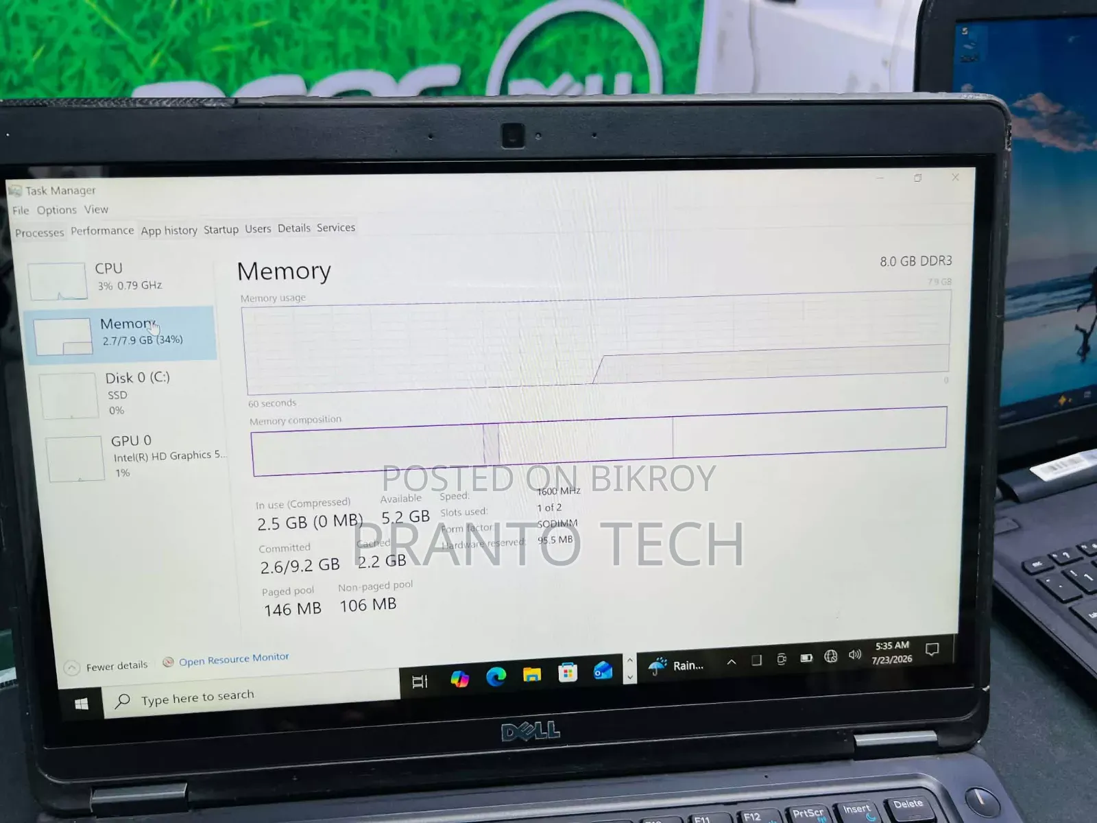 Laptop Dell Latitude E5440 8GB Intel Core i5 SSD 128GB