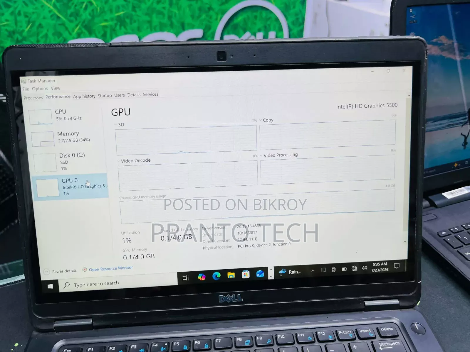Laptop Dell Latitude E5440 8GB Intel Core i5 SSD 128GB