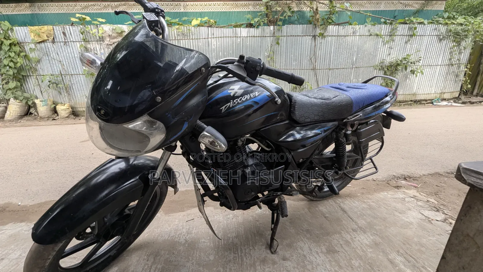 Bajaj Discover 135 2018 Black
