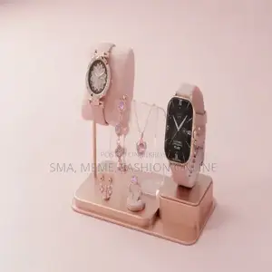 A68 Plus Smart Watch and Jewelry Combo Gift Pack for Women