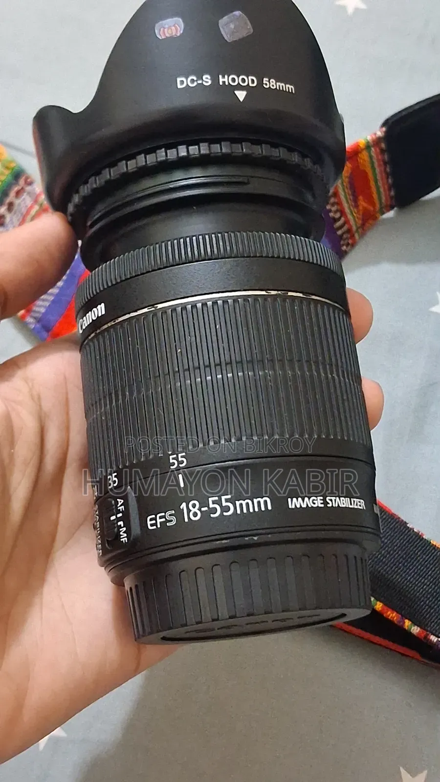 Camera : Canon Eos 200D