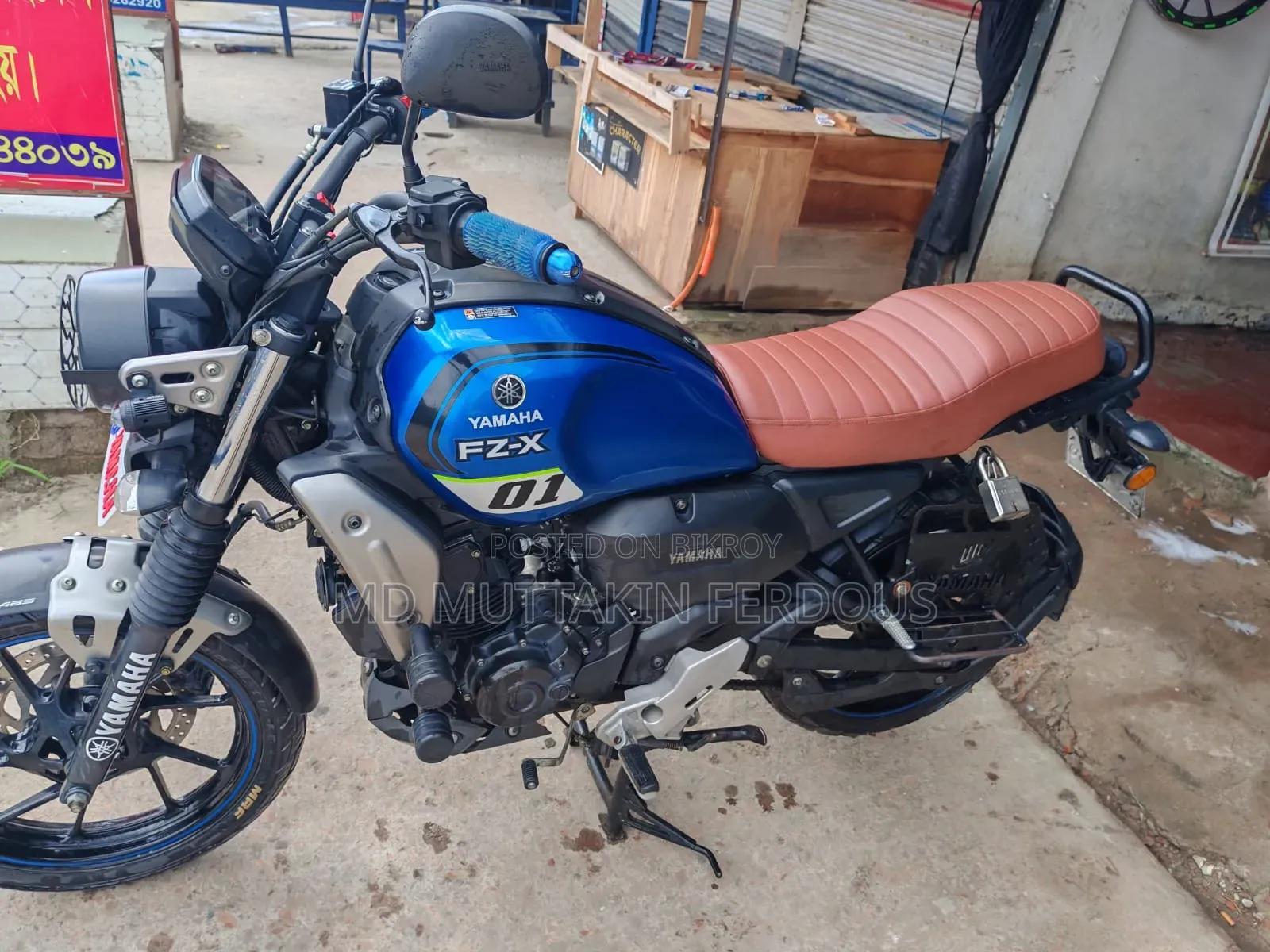 Yamaha FZ-X 2023 Blue