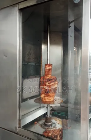 Commercial 2 Burner Shawarma Machine