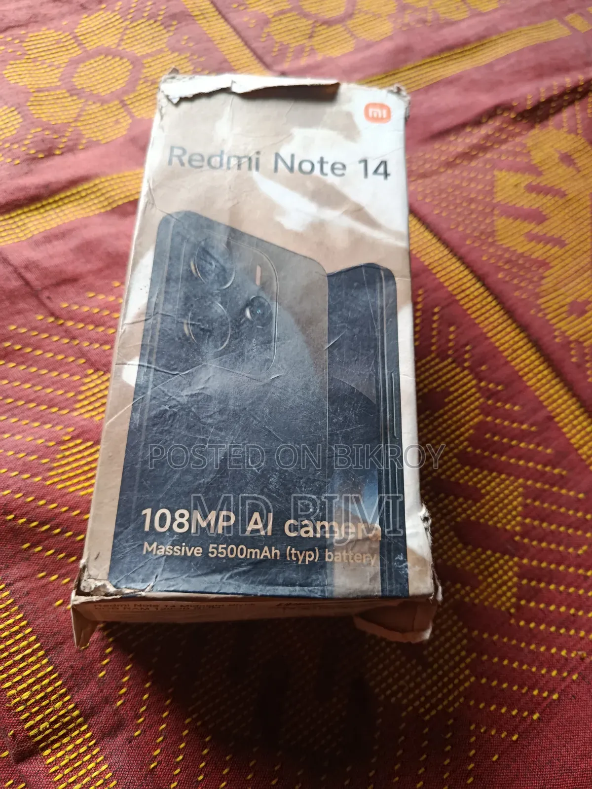 Xiaomi Redmi Note 14 4G 128 GB Black