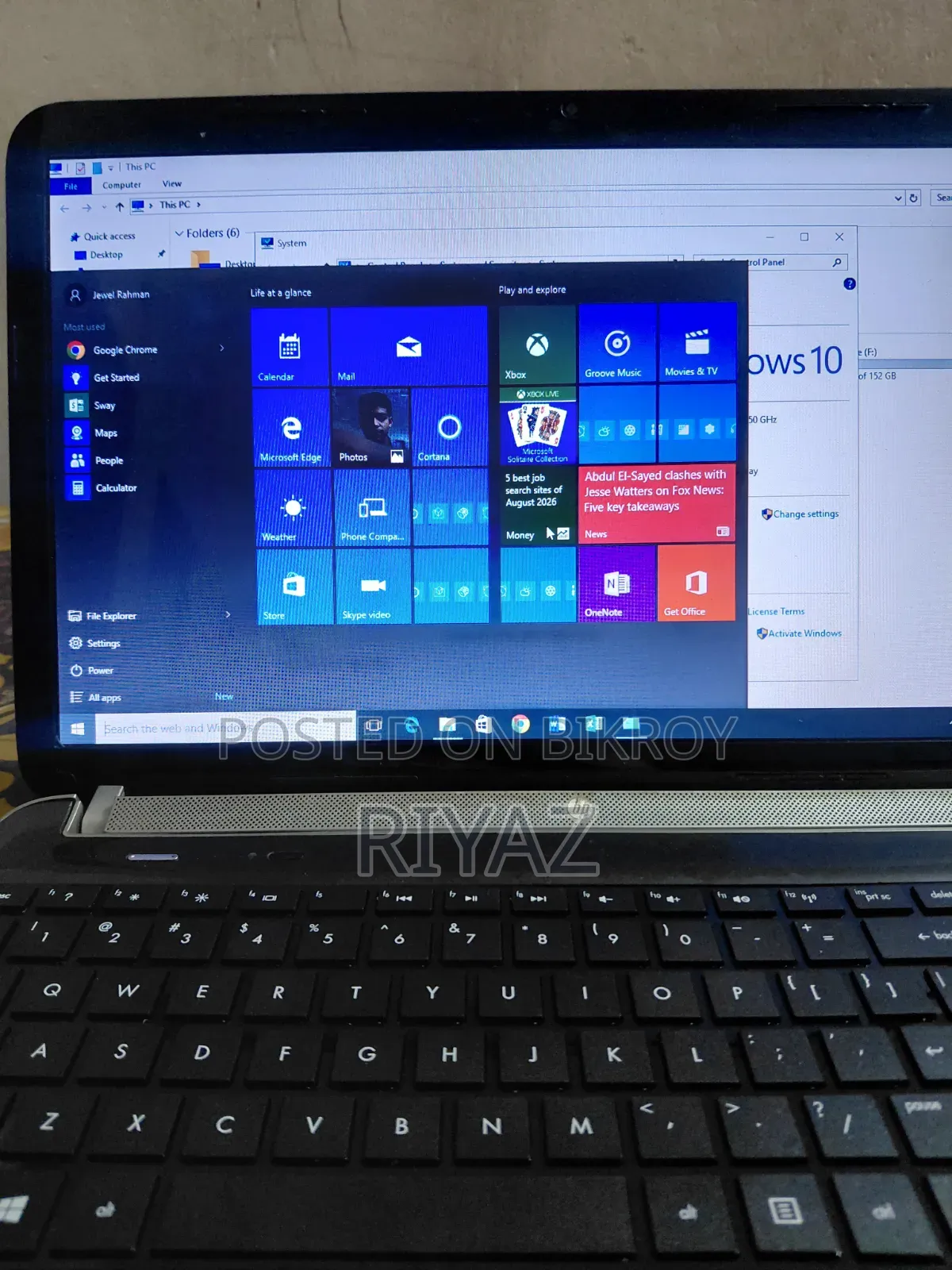 Laptop HP 12GB Intel Core i5 HDD 500GB