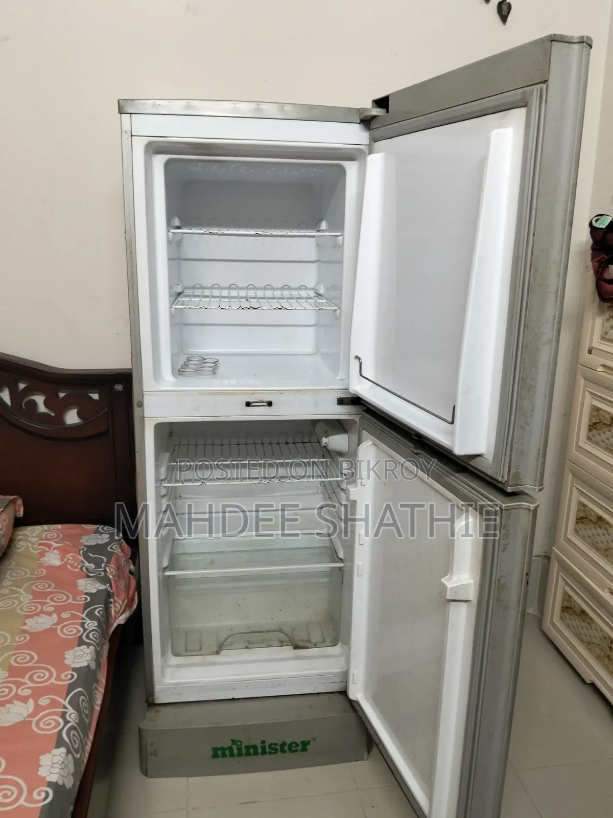 Fridge Minister Glass Door