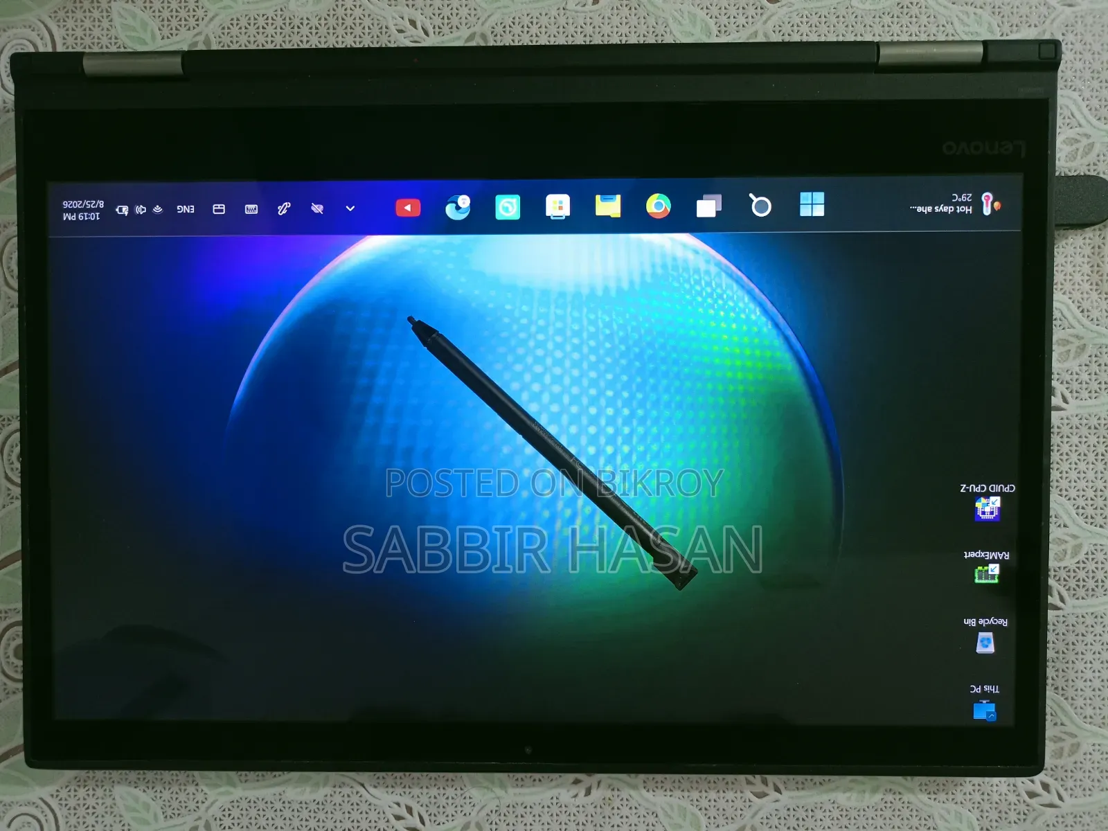 Laptop Lenovo ThinkPad Yoga 370 8GB Intel Core i5 SSD 256GB