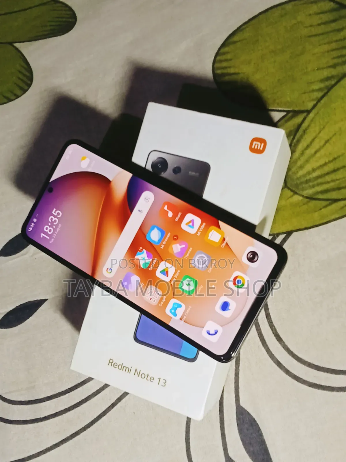 শাওমি রেডমি নোট ১৩ ২৫৬ জিবি ব্ল্যাক