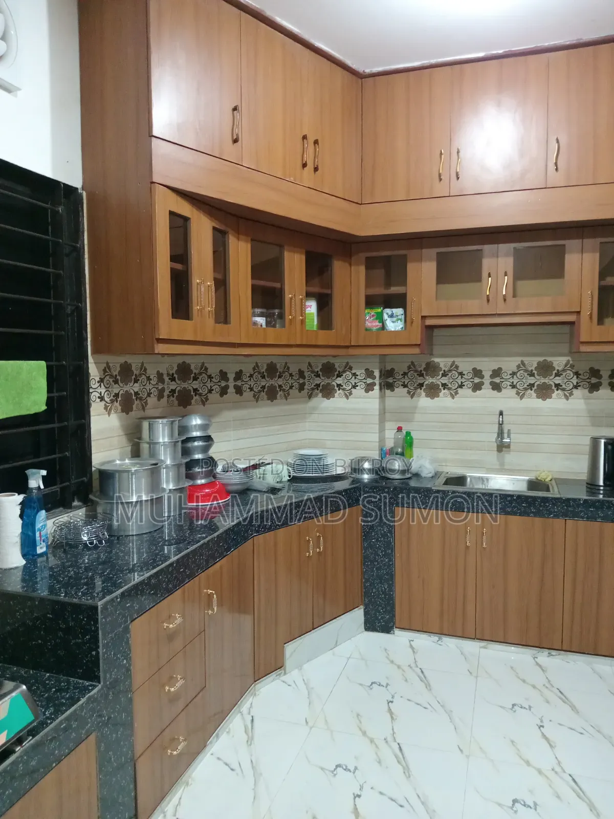 Furnished 3bdrm Apartment in Garden View, Bagh Bari (Baghbari) for rent