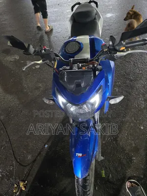 TVS Apache 160 4V 2019 Blue