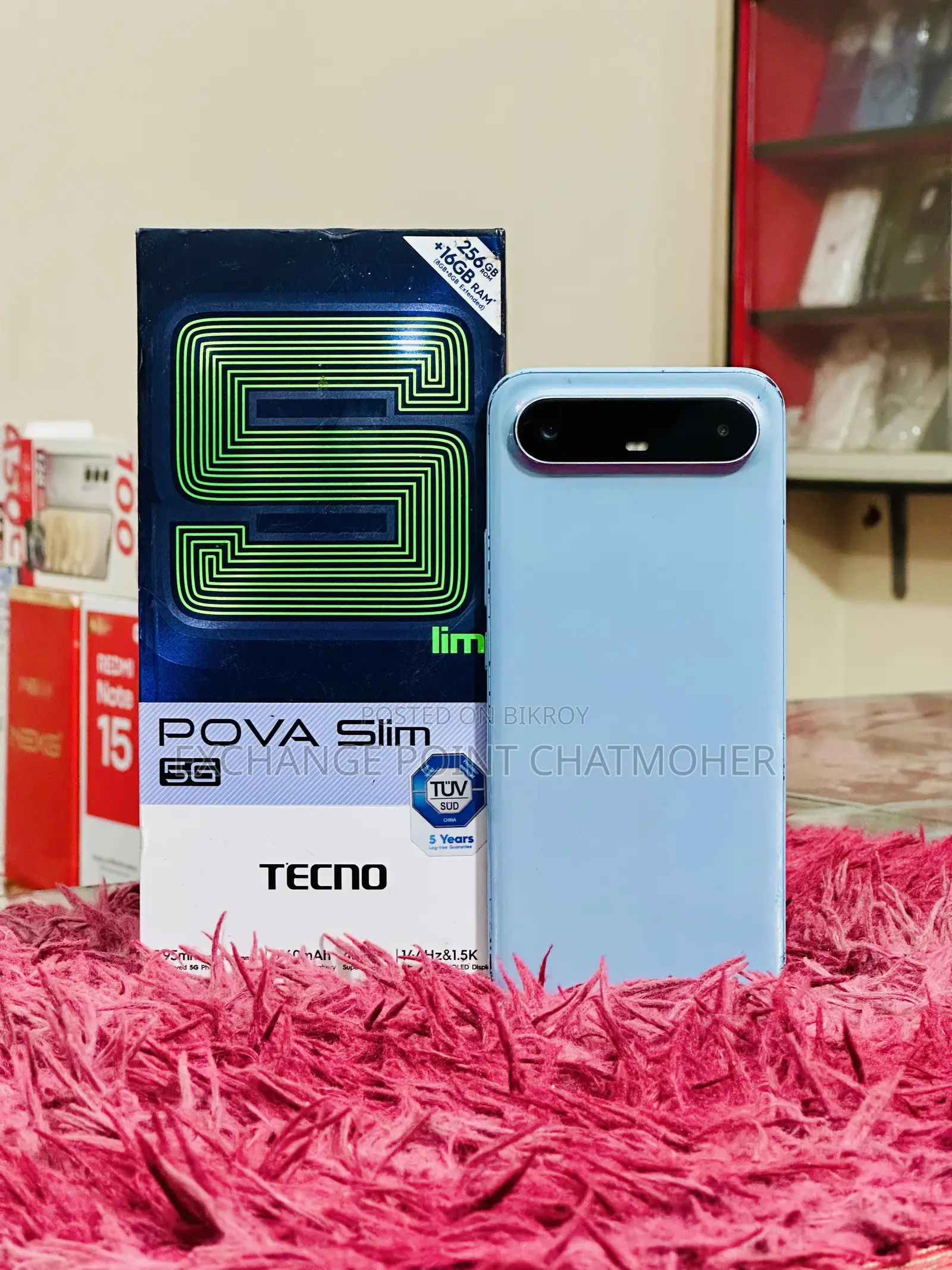 Tecno Pova Slim 5G 256 GB White