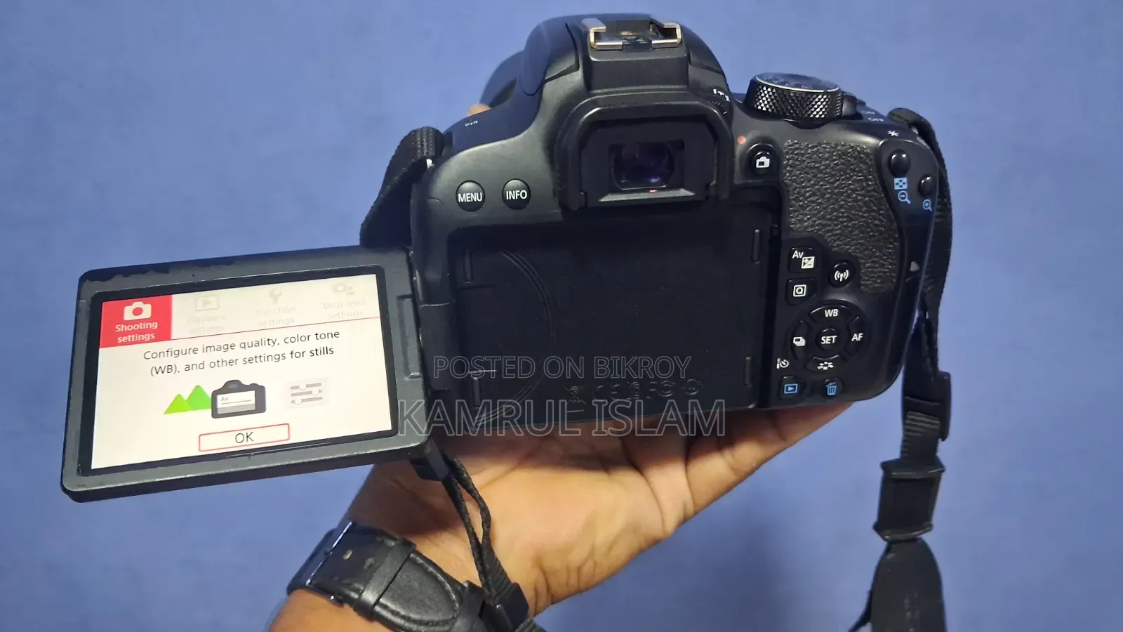 Canon 800D & 18-55 STM Kit Lans