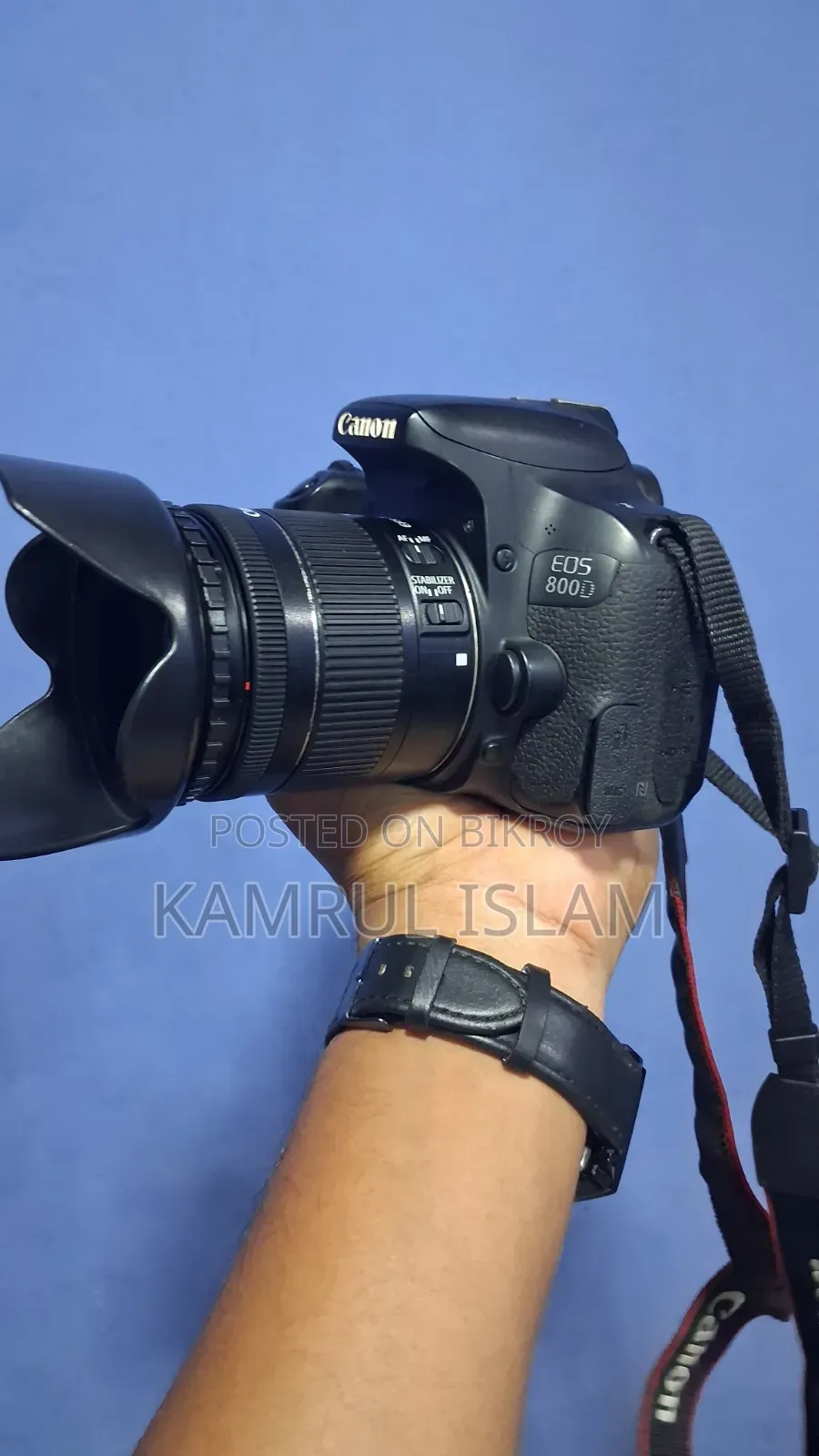 Canon 800D & 18-55 STM Kit Lans