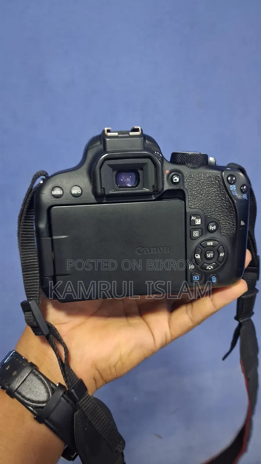 Canon 800D & 18-55 STM Kit Lans