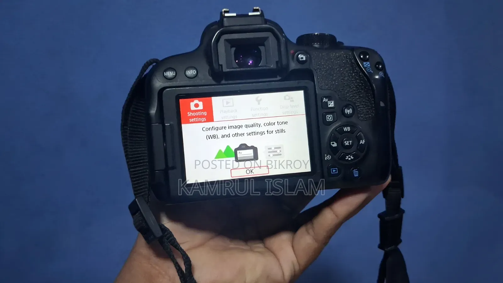 Canon 800D & 18-55 STM Kit Lans