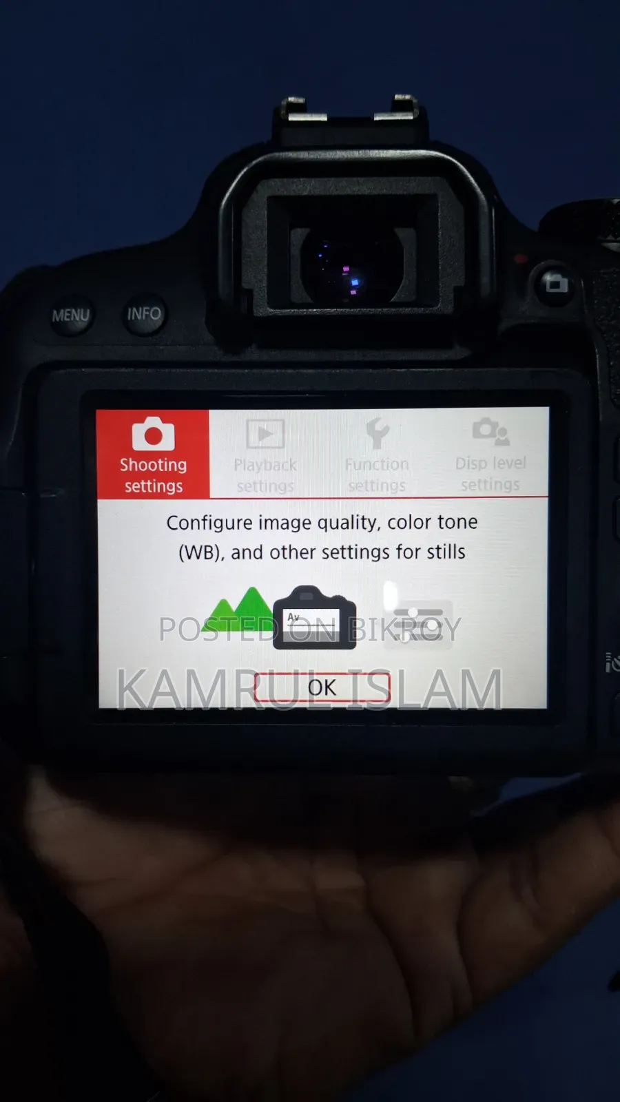 Canon 800D & 18-55 STM Kit Lans