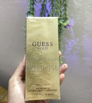 Guess Gold Woman / Femme Eau De Parfum Natural Spray • Made in Usa