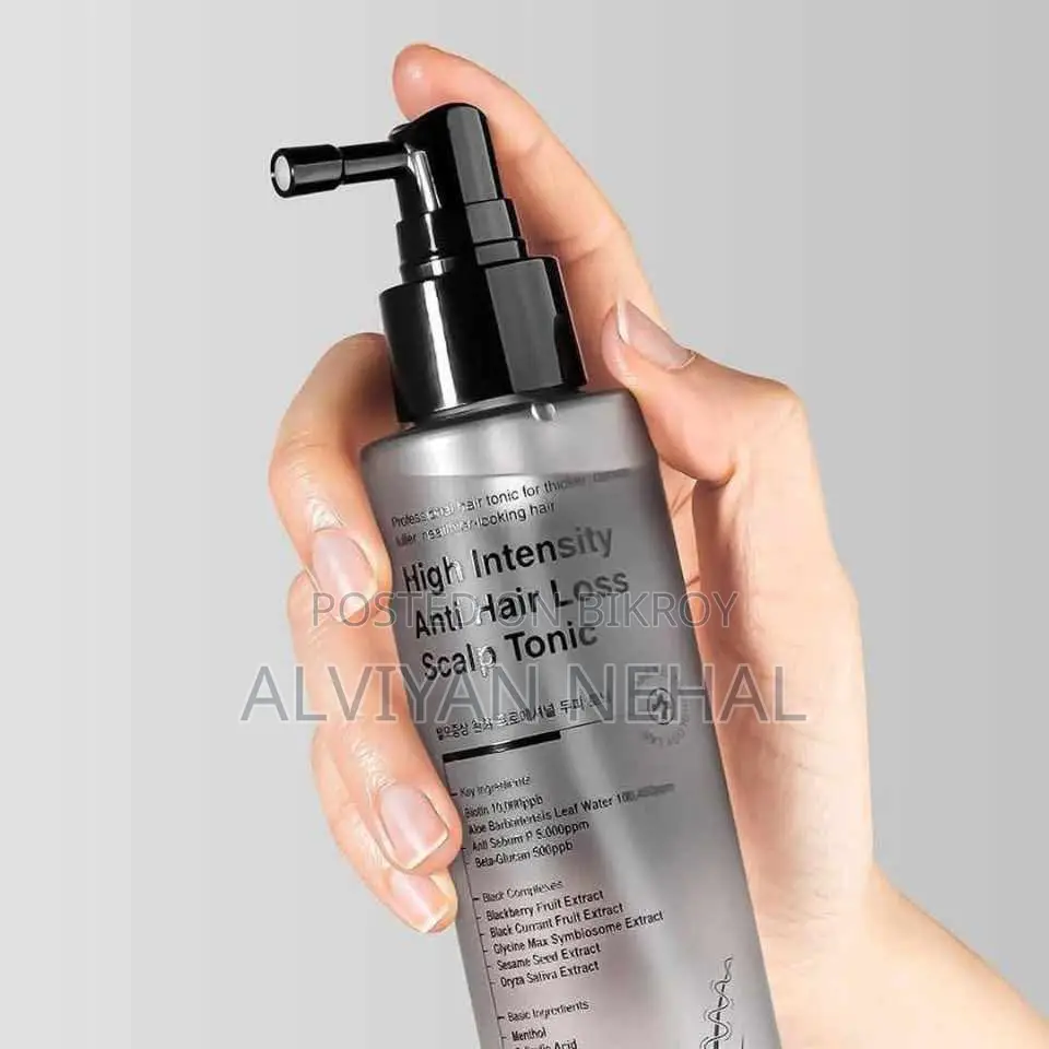 Anti Hair Loss Scalp Tonic. চুল পড়া বন্ধ করার সিরাম