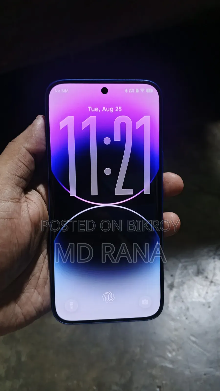 New Infinix Note Edge 128 GB Blue