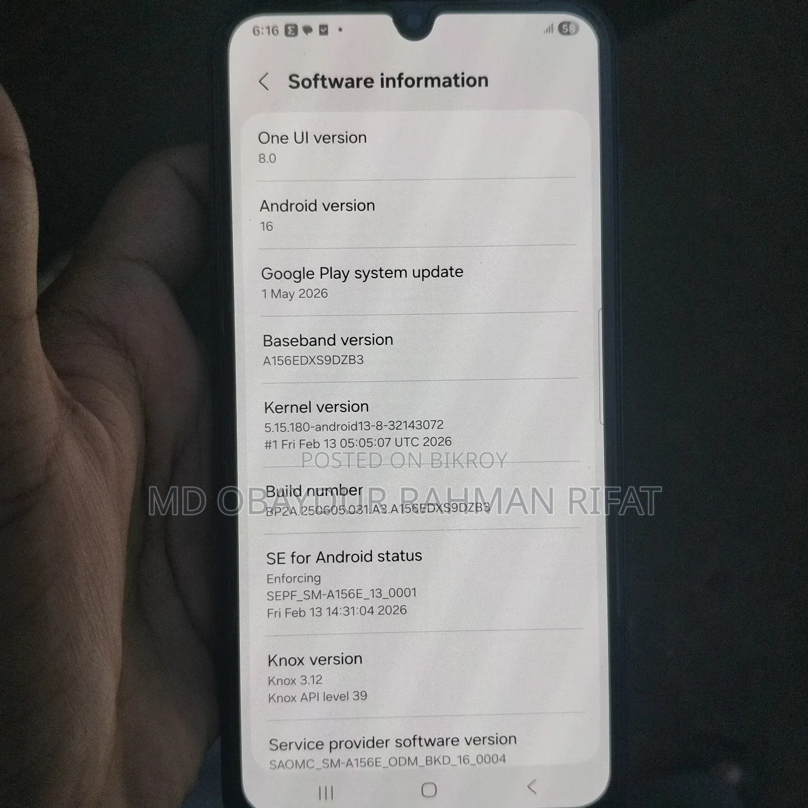 Samsung Galaxy A15 5G 128 GB Blue