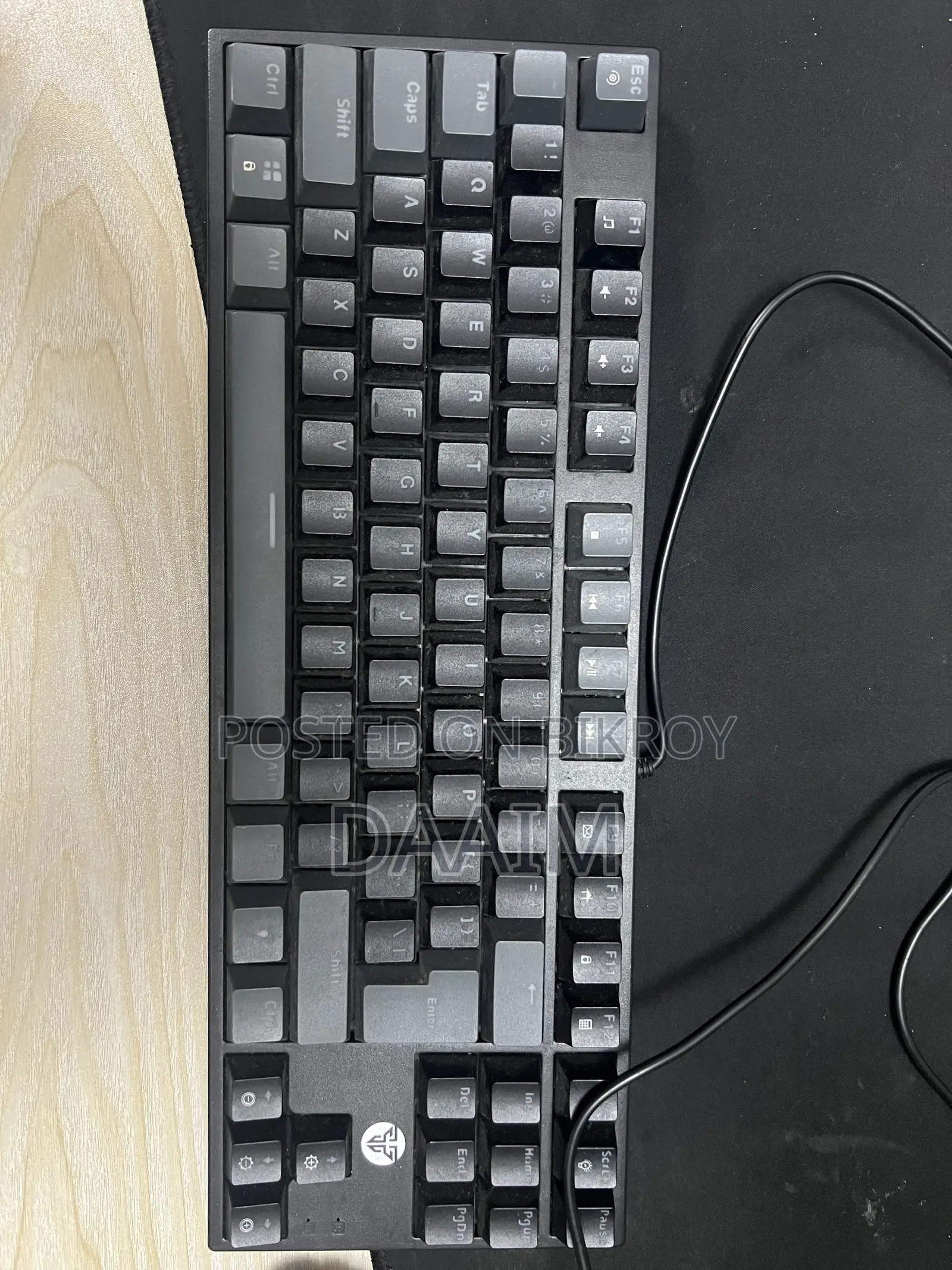 Fantech ATOM TKL MK876 Red Switch RGB Gaming Mechanical Keyboard