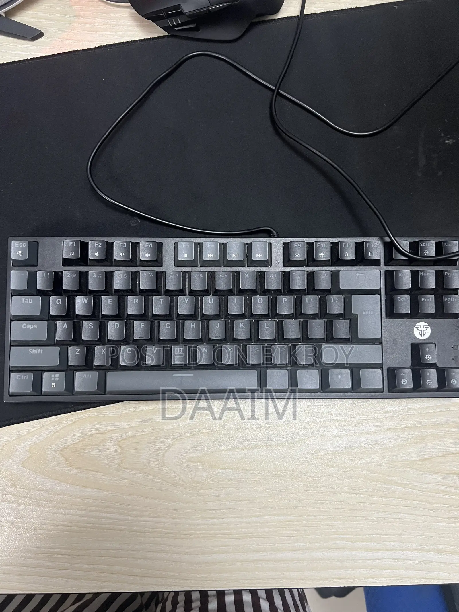 Fantech ATOM TKL MK876 Red Switch RGB Gaming Mechanical Keyboard