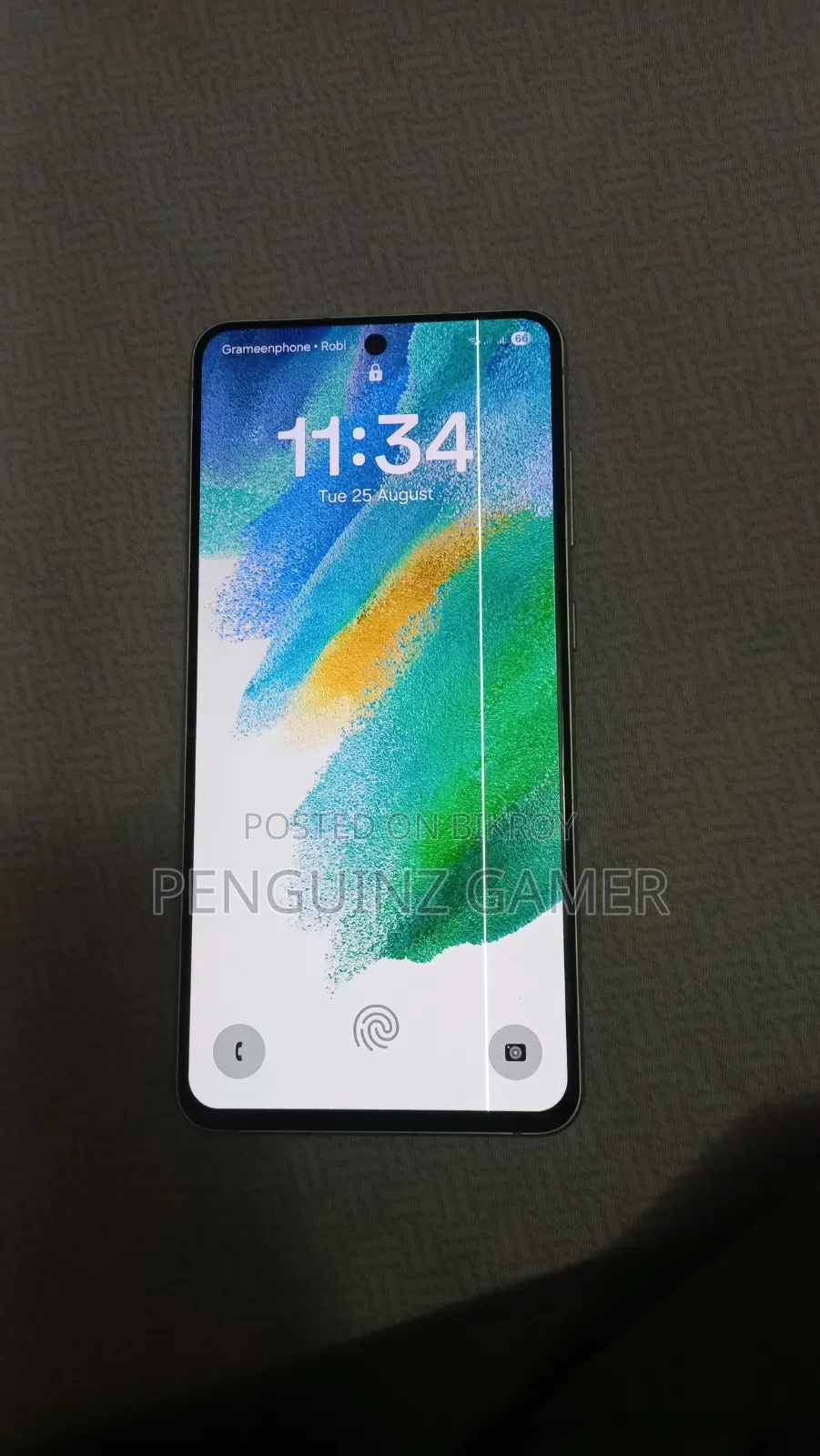 স্যামসাং গ্যালাক্সি এস২১ ৫জি ১২৮ জিবি গ্রিন