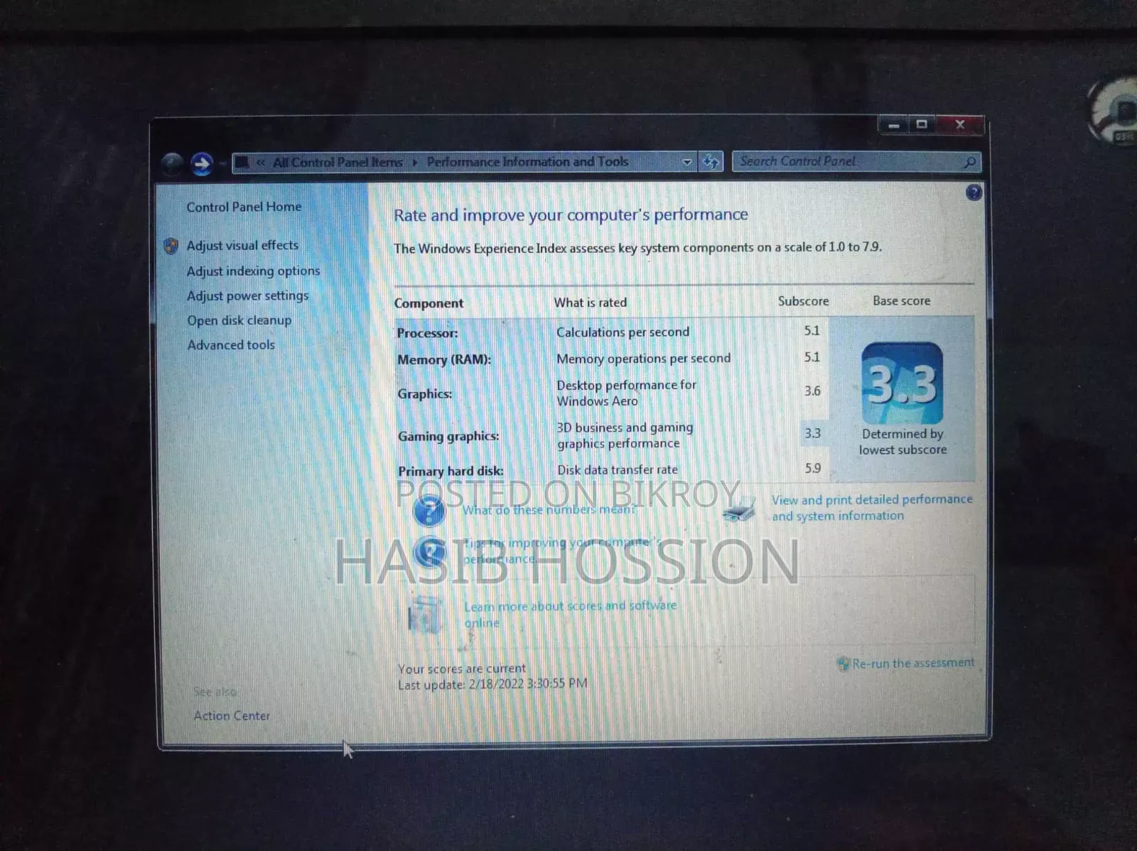 Laptop Compaq Presario CQ40 2GB Intel Pentium HDD 500GB