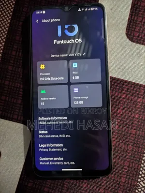 Vivo Y17s 128 GB Orange