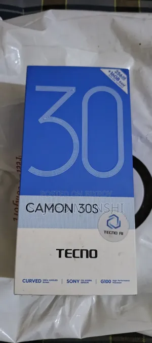 Tecno Camon 30S 256 GB Black